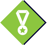 supporter icon with medal